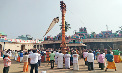 தைப்பூச தேர்த்திருவிழா கொடியேற்றத்துடன் தொடக்கம்