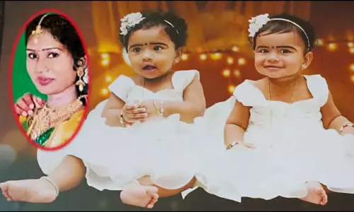 இரட்டை குழந்தைகளை கொன்று பெண் என்ஜினீயர் தற்கொலை- சாவில் மர்மம் உள்ளதாக பெற்றோர் புகார்