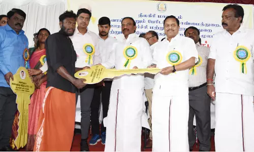 கூடலூரில்  465 பயனாளிகளுக்கு நலத்திட்ட உதவிகள்