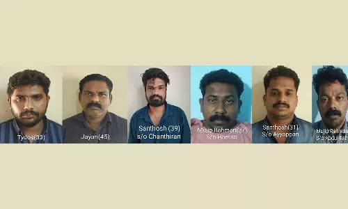 பவானியில் கார் டிரைவரை வழிமறித்து ரூ.2 கோடி கொள்ளை- கேரள வாலிபர்கள் 6 பேர் கைது