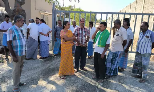 கல்குவாரியை முற்றுகையிட்ட விவசாயிகள், பொதுமக்கள்