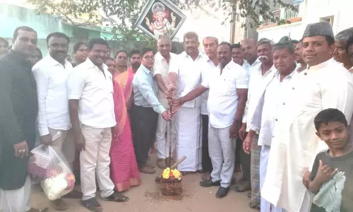 ரூ.1.5 கோடியில் திட்ட பணி: எம்.எல்.ஏ. பூமிபூஜை