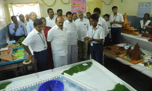 பள்ளி மாணவர்களுக்கும் புத்தொழில் பயிற்சி வழங்கப்படும்- அமைச்சர் தா.மோ.அன்பரசன் பேச்சு