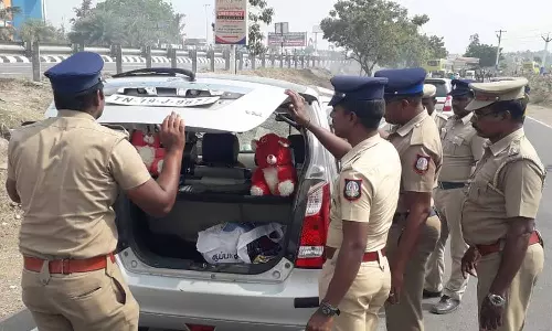 ஜி20 மாநாட்டு பிரதிநிதிகள் மாமல்லபுரம் வருகை எதிரொலி: கடும் பாதுகாப்பு- வாகனங்கள் சோதனை தீவிரம்