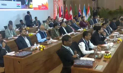 புதுவையில் ஜி20 கூட்டம் தொடங்கியது- அறிவியல், தொழில்நுட்ப வளர்ச்சி குறித்து விவாதம்