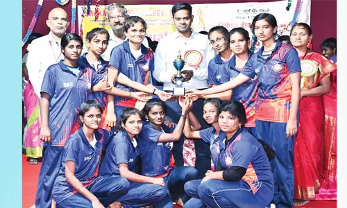 காளீஸ்வரி கல்லூரியில் விளையாட்டு விழா