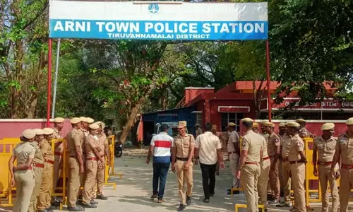 ஆரணியில் போலீசுக்கு எதிராக கோஷமிட்ட விடுதலை சிறுத்தையினர் 10 பேர் கைது