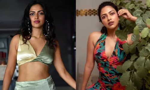 கேரள கோவிலில் அனுமதி மறுப்பு.. பழனிக்கு விசிட் அடித்த நடிகை அமலாபால்..