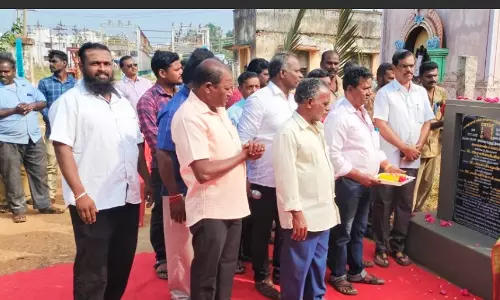 ஜெயங்கொண்டத்தில் கொடியேற்று விழா