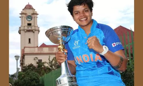 எனது அடுத்த இலக்கு சீனியர் உலக கோப்பையை வெல்வது - ஷபாலி வர்மா உறுதி