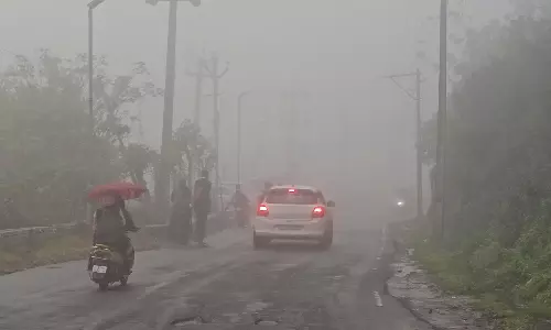 கொடைக்கானலில் கடும் பனி மூட்டத்தால் இயல்பு வாழ்க்கை பாதிப்பு