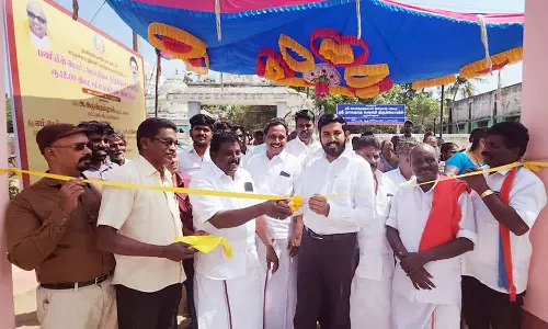 திருமருகல் ஒன்றியத்தில் மேல்நிலை நீர்த்தேக்க தொட்டி திறப்பு