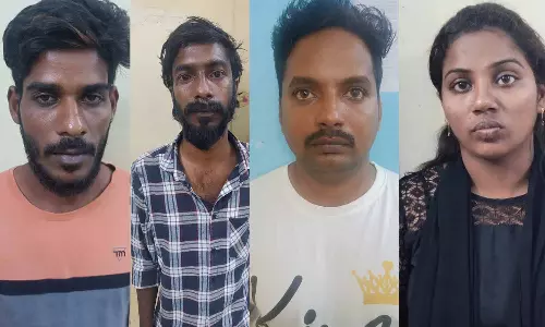 திருப்போரூர் அருகே சினிமா பட பாணியில் தொழில் அதிபரிடம் கள்ளக்காதலியை பழக வைத்து பணம் பறித்த கும்பல்