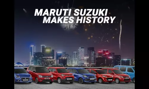 இந்திய விற்பனையில் புது மைல்கல் எட்டிய மாருதி சுசுகி