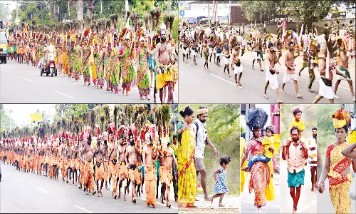 தைப்பூச திருவிழா: பழனி முருகன் கோவிலுக்கு பாதயாத்திரை பக்தர்கள் வருகை அதிகரிப்பு