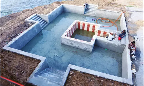 ஸ்ரீகாளஹஸ்தி சிவன் கோவிலில் மகா சிவராத்திரி பிரம்மோற்சவ ஏற்பாடுகள் தீவிரம்