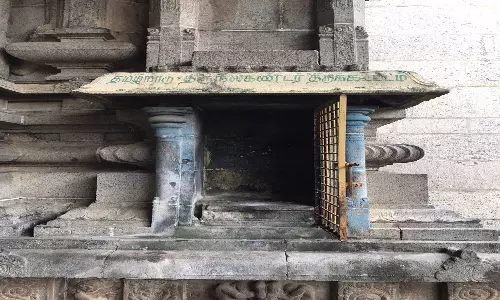 சிதம்பரத்தில் திருட்டு  :இளமையாக்கினார் கோவிலில் 2 சிலைகள் கொள்ளை
