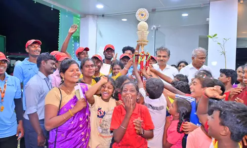 தூத்துக்குடியில் வேலவன் வித்யாலயாவில் மாவட்ட அளவிலான தடகள போட்டி