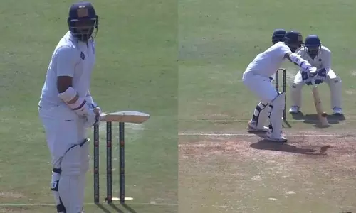 ஒற்றை கையால் பேட்டிங் செய்த ஹனுமா விஹாரி- வைரலாகும் வீடியோ