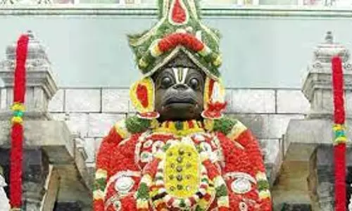 பாலாற்றங்கரை ஆஞ்சநேயர் சுவாமி கோவிலில் இன்று மகா கும்பாபிஷேகம்