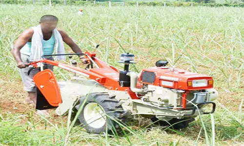 விவசாயிகளுக்கு மானிய விலையில் பவர் டில்லர்