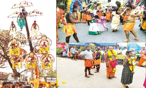 தைப்பூச திருவிழா: பழனிக்கு படையெடுக்கும் பாதயாத்திரை பக்தர்கள்