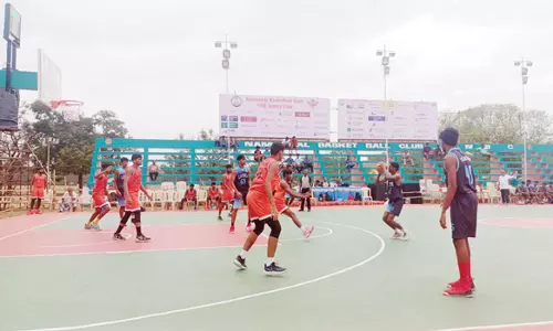 மாநில கூடைப்பந்து போட்டி-சென்ைன, கோவை அணிகள் வெற்றி