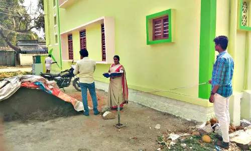 பேரணை சாலை ஆக்கிரமிப்பு குறித்த சர்வே பணி தொய்வு