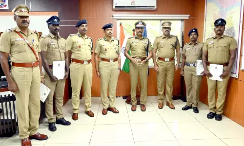 போலீசாருக்கு டி.ஜி.பி. பாராட்டு