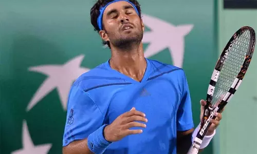 டேவிஸ் கோப்பை டென்னிஸ்- முதல் ஆட்டத்தில் டென்மார்க் வீரரிடம் யுகி பாம்ப்ரி தோல்வி