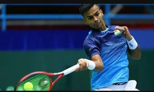 டேவிஸ் கோப்பை டென்னிஸ் - இந்திய வீரர் சுமித் நாகல் வெற்றி