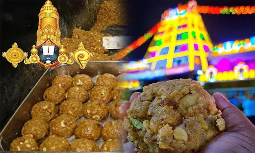 திருப்பதி கோவிலில் தானியங்கி எந்திரம் மூலம் லட்டு தயாரிக்க முடிவு