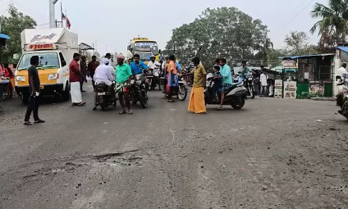 மின்கம்பி அறுந்து விழுந்ததால் பரபரப்பு