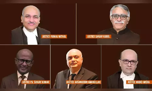 உச்ச நீதிமன்றத்துக்கு 5 புதிய நீதிபதிகள் நியமனம்- கொலிஜியம் பரிந்துரைக்கு ஒப்புதல் அளித்தது மத்திய அரசு