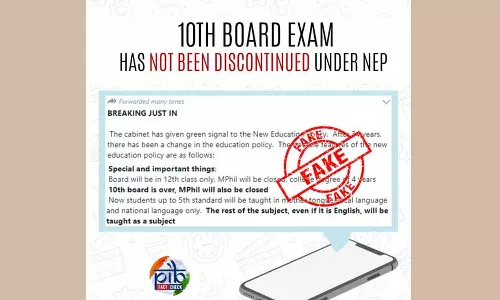 10ம் வகுப்பு பொதுத்தேர்வு இனி கிடையாதா...? வலைத்தளங்களில் வைரலாகும் செய்தி