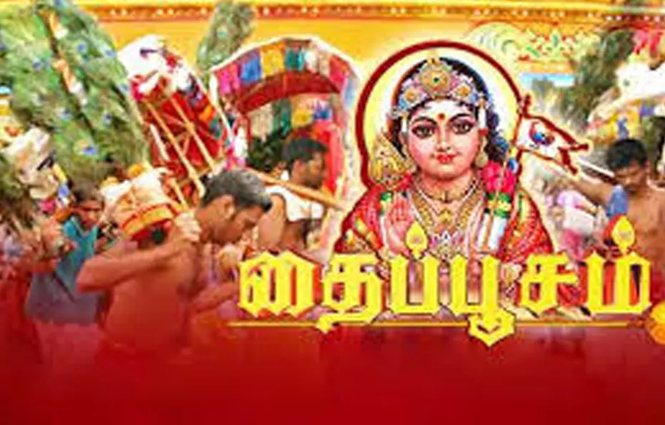 தைப்பூச திருவிழா: முருகன் கோவில்களில் சிறப்பு பூஜைகள்