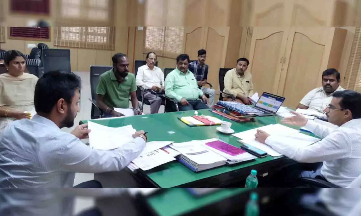 வேலைவாய்ப்பு திருவிழா ஆலோசனை கூட்டம்