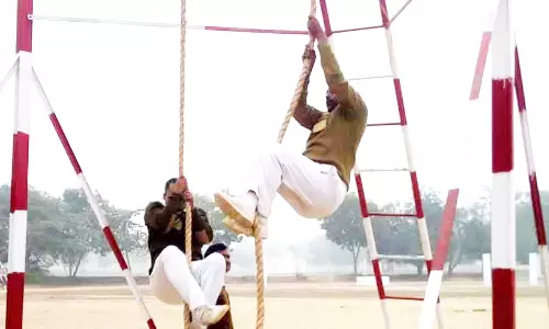 வேலூரில் சீருடை பணியாளர் உடற்தகுதி தேர்வு