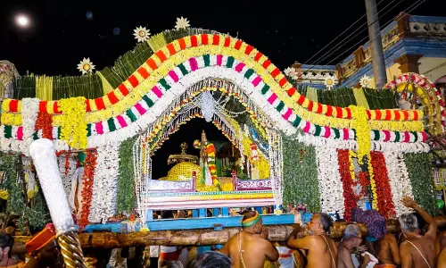 ஆளும் பல்லாக்கில் எழுந்தருளியரெங்கநாதர்