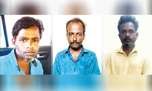 சேவூர் அருகே வீட்டின் பூட்டை உடைத்து ரூ.1¼ லட்சம் திருடிய 3 பேர் சிறையில் அடைப்பு