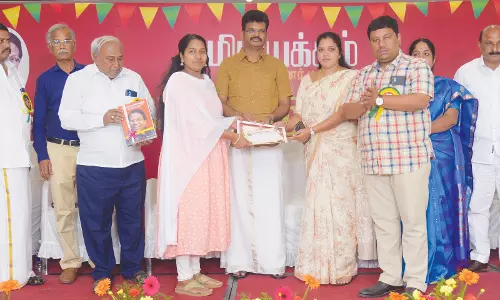 வேலூரில் தமிழியக்கம் சார்பில் திருவள்ளுவர் தினவிழா