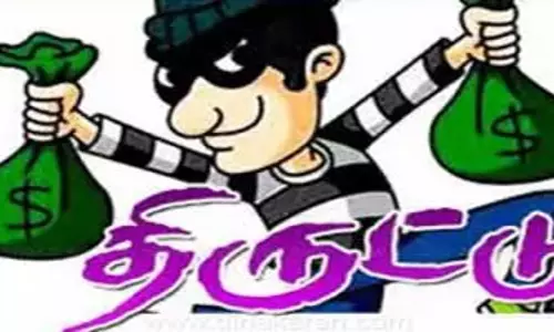 மூதாட்டியிடம் நகை திருட்டு