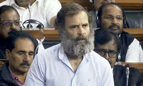 பிரதமருக்கும் அதானிக்கும் என்ன தொடர்பு - மக்களவையில் ராகுல்காந்தி பேச்சு