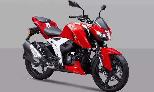 விரைவில் இந்தியா வரும் அபாச்சி RTR 310 - இணையத்தில் லீக் ஆன தகவல்