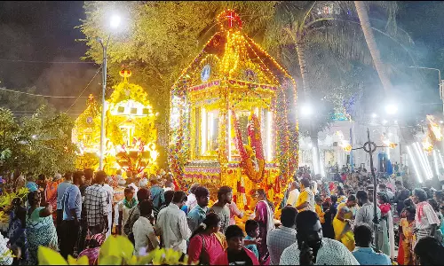 முத்துலாபுரம் புனித செபஸ்தியார் ஆலய தேர்பவனி