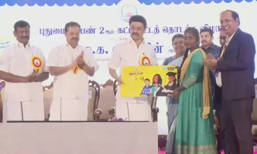1 லட்சம் மாணவிகள் பயன்பெறும் புதுமைப்பெண் 2-ம் கட்ட திட்டம்: முதலமைச்சர் தொடங்கி வைத்தார்