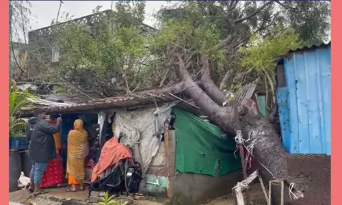 சேதமடைந்த வீடுகள் கணக்கெடுக்கும் பணி