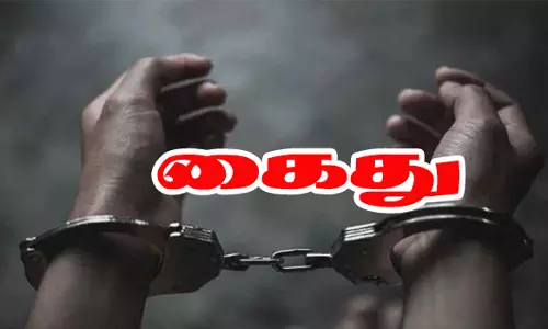 பெண் சப்-இன்ஸ்பெக்டரிடம் தகராறு செய்த வாலிபர் கைது