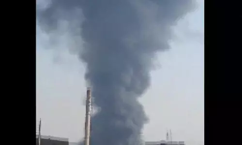 மகாட் தொழிற்சாலையில் தீ விபத்து