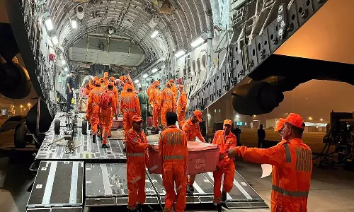 துருக்கி, சிரியாவுக்கு இந்தியாவின் நிவாரண பொருட்கள் போய்ச் சேர்ந்தன